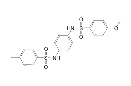 N-(4-{[(4-methoxyphenyl)sulfonyl]amino}phenyl)-4-methylbenzenesulfonamide