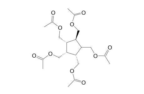 pentakis(acetoxymethyl)cyclopentane