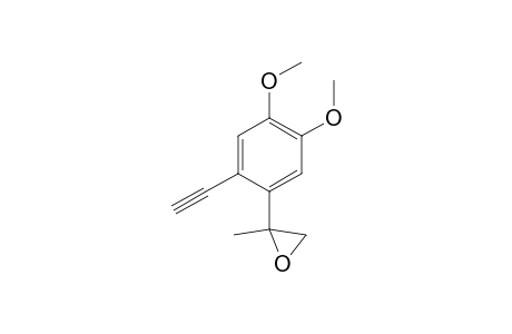 2-(2-Ethynyl-4,5-dimethoxyphenyl)-2-methyloxirane