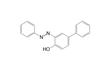 3-(Phenyldiazenyl)biphenyl-4-ol