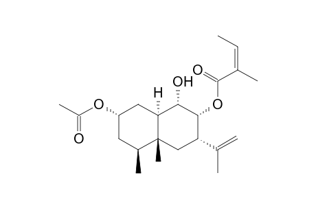 2-Acetate lateriflorol-8-angelicate