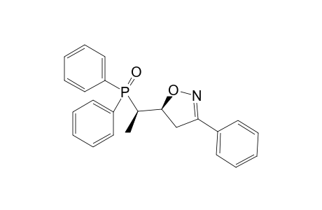 (1'R*,5S*)-5-(1'-Diphenylphosphinoylethyl)-3-phenyl-4,5-dihydroisoxazole
