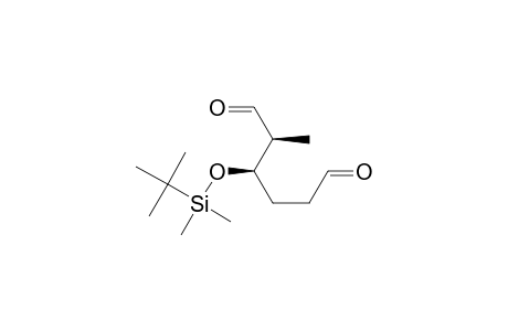 (R*,S*)-(+-)-3-[[(1,1-Dimethylethyl)dimethylsilyl]oxy]-2-methylhexan-1,6-dial