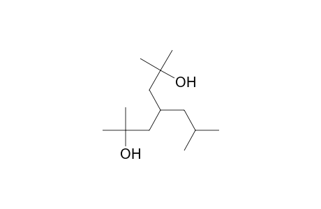 2,6-Dimethyl-4-(2-methylpropyl)heptane-2,6-diol