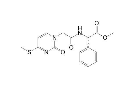 N-{[4-(Methylsulfanyl)-2-oxopyrimidin-1(2H)-yl]acetyl}-L-phenylglycine Methyl Ester