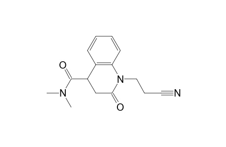 1-(2-cyanoethyl)-2-keto-N,N-dimethyl-3,4-dihydroquinoline-4-carboxamide