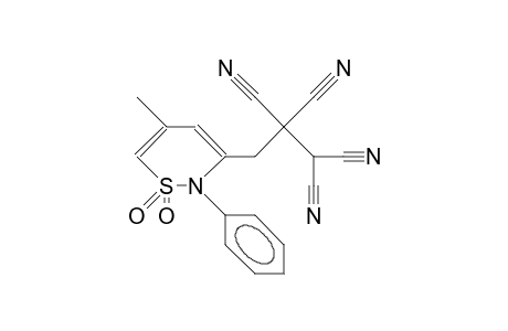 N-Phenyl-2-methyl-4-(3,3,2,2-tetracyano-prop-1-yl)-buta-1,3-diene-1,4-sultame