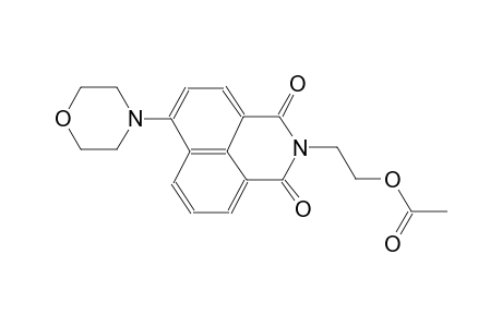 2-(6-(4-morpholinyl)-1,3-dioxo-1H-benzo[de]isoquinolin-2(3H)-yl)ethyl acetate