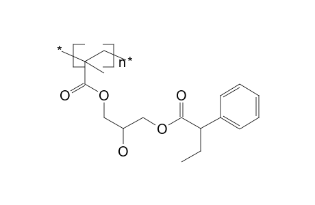 Poly(2-hydroxytrimethylene methacrylate 2-phenylbutyrate)
