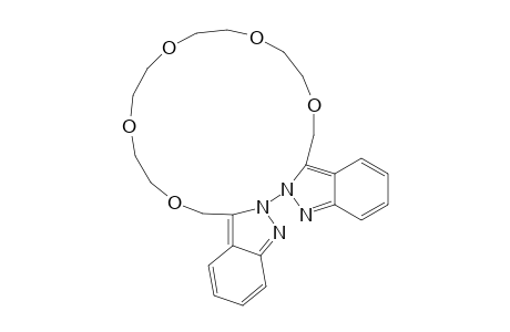 1,2,3,33-tetraaza-12,15,18,21,24-pentaoxapentacyclo[24.7.0.0(2,10).0(4,9).0(27,32)]tritriaconta-3,5,7,9,26,28,30,32-octaene