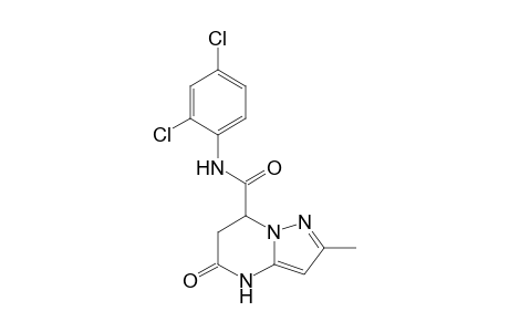 N-(2,4-Dichlorophenyl)-2-methyl-5-oxo-4,5,6,7-tetrahydropyrazolo[1,5-a]pyrimidine-7-carboxamide