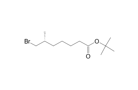 TERT.-BUTYL-(6R)-7-BROMO-6-METHYLHEPTANOATE