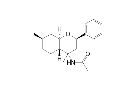 N-[(2R,4S,4aS,7R,8aR)-4,7-dimethyl-2-phenyl-2,3,4a,5,6,7,8,8a-octahydrochromen-4-yl]acetamide