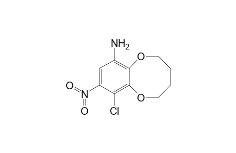 (7-chloro-8-nitro-2,3,4,5-tetrahydro-1,6-benzodioxocin-10-yl)amine