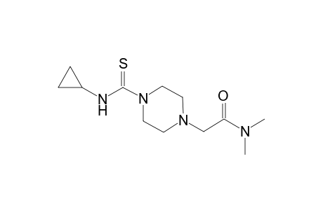 1-piperazineacetamide, 4-[(cyclopropylamino)carbonothioyl]-N,N-dimethyl-