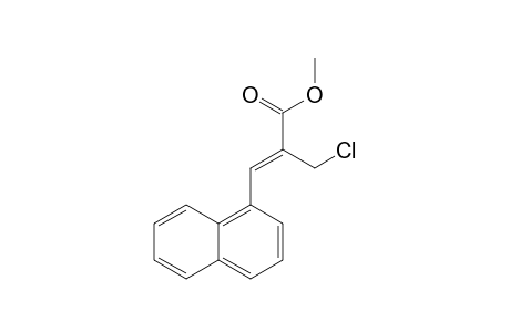 Methyl (Z)-2-chloromethyl-3-(1-naphthyl)propenoate