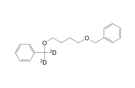 1-(.alpha.,.alpha.-dideuteriobenzyloxy)-4-benzyloxybutane
