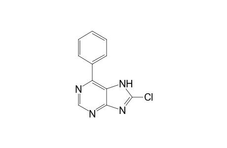 8-chloranyl-6-phenyl-7H-purine