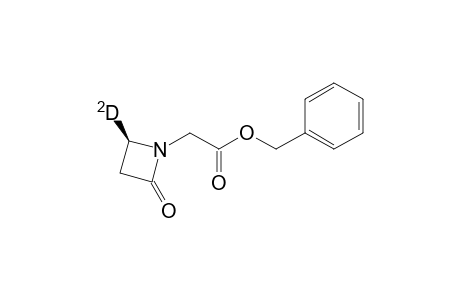 Benzyl [(4'R)-4'-deuterio-2'-oxoazetidin-1'-yl]-acetate
