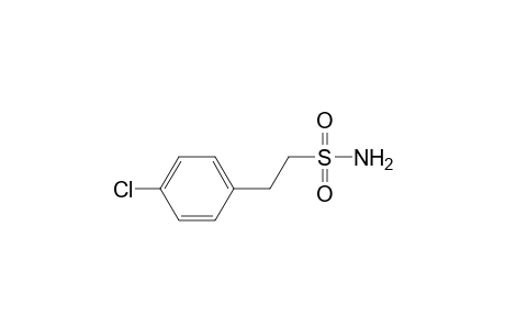2-(4-Chlorophenyl)ethanesulfonamide