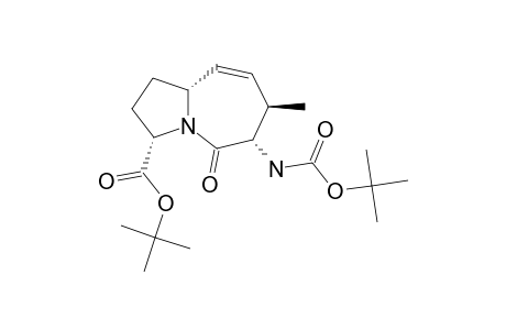 (3S,6S,7R,9AR)-TERT.-BUTYL-6-[(TERT.-BUTOXYCARBONYL)-AMINO]-7-METHYL-5-OXO-2,3,5,6,7,9A-HEXAHYDRO-1H-PYRROLO-[1,2-A]-AZEPINE-3-CARBOXYLATE