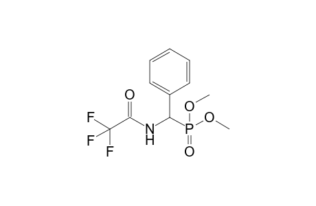 Dimethyl .alpha.-(N-Trifluoroacetylamino)benzylphosphonate