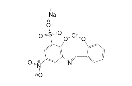 Chromium, [2-hydroxy-3-[[(2-hydroxyphenyl)methylene]amino]-5-nitrobenzenesulfonato(3-)-N3,O2,O3]-