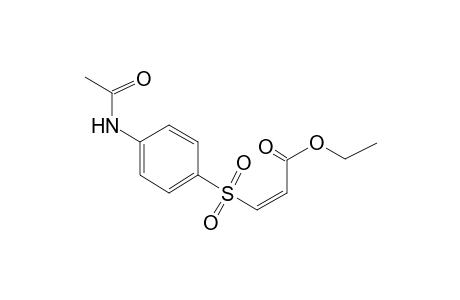 3-(4-Acetylamino-benzenesulfonyl)-acrylic acid ethyl ester