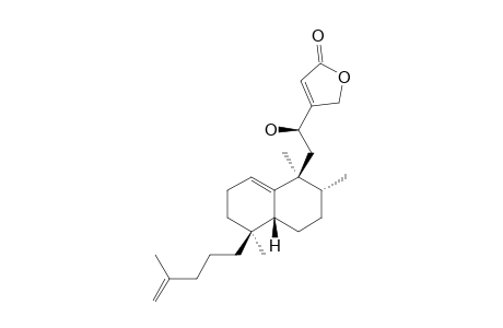 18R-HYDROXY-2,10,19(21)-CLADOCORATRIEN-22(20)-OLIDE