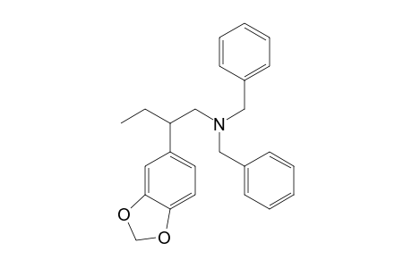 N,N-Dibenzyl-2-(3,4-methylenedioxyphenyl)butan-1-amine