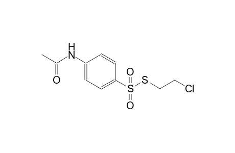 S-(2-chloroethyl) 4-(acetylamino)benzenesulfonothioate