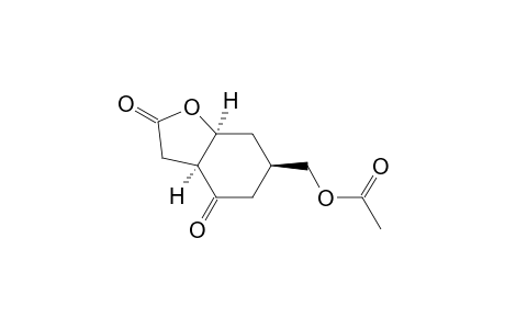 2,4-Benzofurandione, 6-[(acetyloxy)methyl]hexahydro-, (3a.alpha.,6.beta.,7a.alpha.)-(.+-.)-
