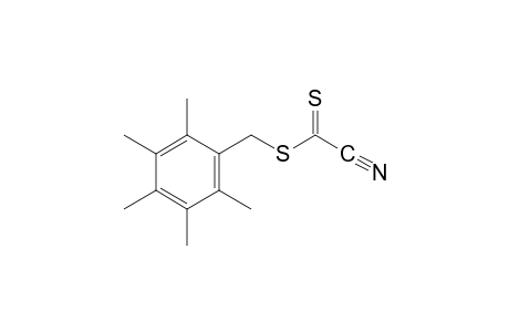 cyanodithioformic acid, 2,3,4,5,6-pentamethylbenzyl ester