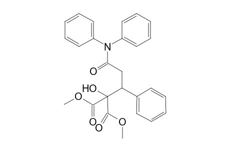 Dimethyl 2-[3-(Diphenylamino)-3-oxo-1-phenylpropyl]-2-hydroxypropanedioate
