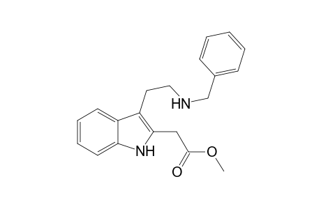 Methyl 3-[2-[N(b)-(Phenylmethyl)amino]ethyl]indole-2-ethanoate