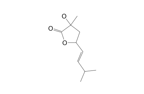 3-Hydroxy-3-methyl-5-[(E)-3-methyl-1-butenyl]-4,5-dihydro-2(3H)-furanone