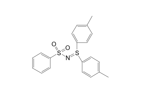 S,S-Di-p-tolyl-N-benzenesulfonyl sulfilimine