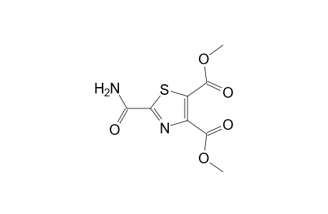 4,5-Thiazoledicarboxylic acid, 2-carbamoyl-, dimethyl ester