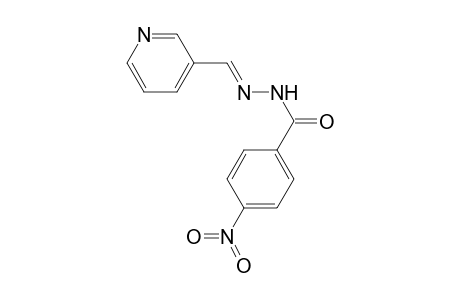 4-Nitro-N'-[(E)-3-pyridinylmethylidene]benzohydrazide