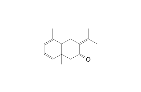 3-Isopropylidene-5,8a-dimethyl-3,4,4a,8a-tetrahydro-1H-naphthalen-2-one