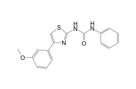 N-[4-(3-methoxyphenyl)-1,3-thiazol-2-yl]-N'-phenylurea