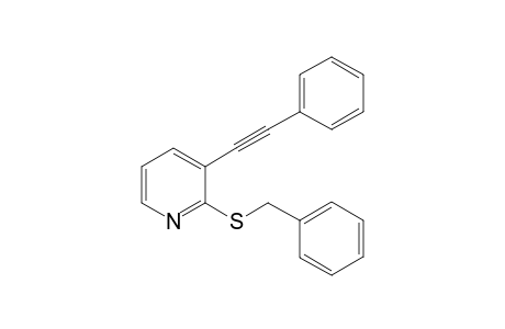 2-(Benzylthio)-3-(phenylethynyl)pyridine