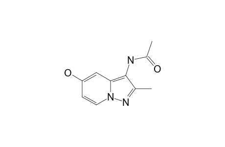 3-acetamido-2-methylpyrazolo[1,5-a]pyridin-5-ol