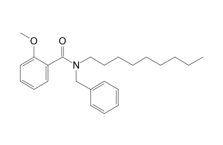 Benzamide, 2-methoxy-N-benzyl-N-nonyl-