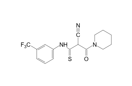 2-CYANO-2-(PIPERIDINOCARBONYL)THIO-alpha,alpha,alpha-TRIFLUORO-m-ACETOTOLUIDIDE