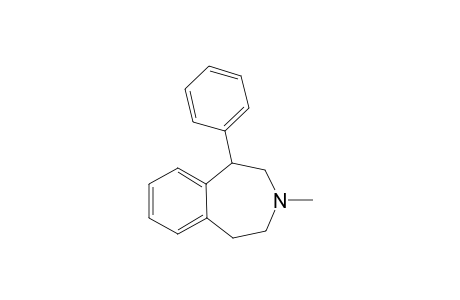 2,3,4,5-tetrahydro-3-methyl-1-phenyl-1H-3-benzo[d]azepine