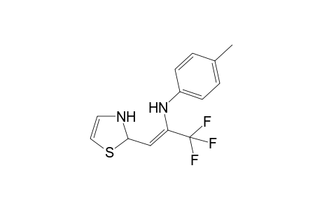 2-{(Z)-(2-p-Tolylamino)-3,3,3-fluoropropenyl}-2-thiazoline