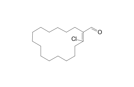 (E)-2-Chlorocyclohexadec-1-enecarbaldehydyde