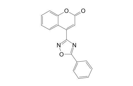 5-Phenyl-3-(2-oxo-2H-[1]benzopyran-4-yl)-1,2-4-oxadiazole