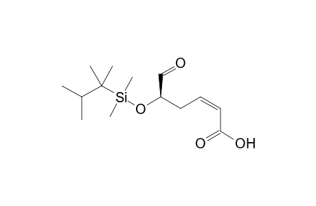 (5R,2Z)-5-[Dimethyl(1,1,2-trimethylpropyl)sililoxy]-6-oxo-2-hexenoic acid